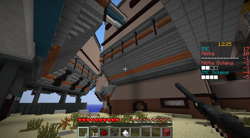 Illustration for article titled You Can Play Titanfall In Minecraft